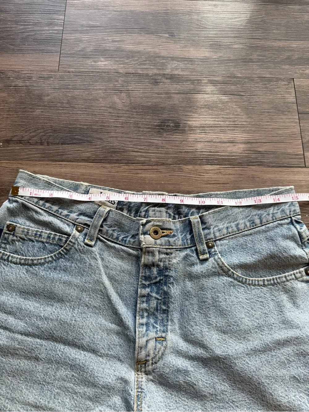 Lee Light Wash Denim Jean Shorts